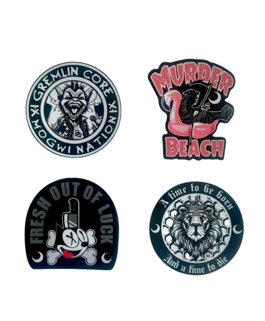 Stickers - 4 Pack